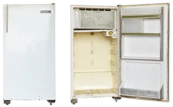 Broken or Damaged Refrigerators