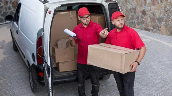 2 man with a van