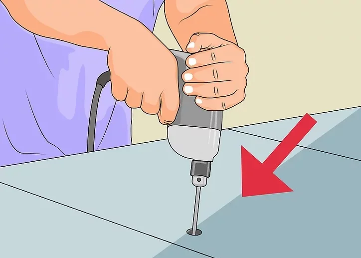 Pool table Slate removing process