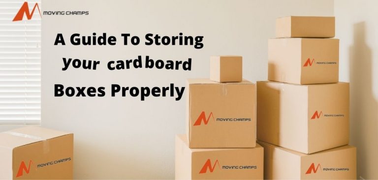 A Guide To Storing Your Cardboard Boxes Properly