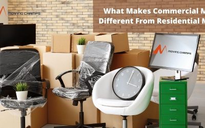 What Makes difference between residential and commercial moving?