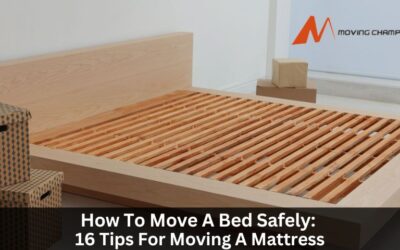 How To Move A Bed Safely: Tips For Moving A Mattress