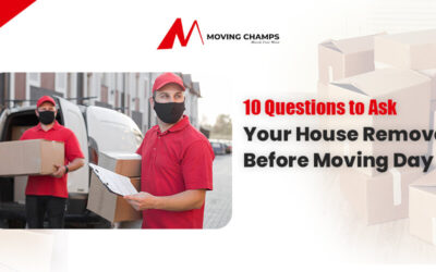 10 Questions to Ask Your House Removalists Before Moving Day