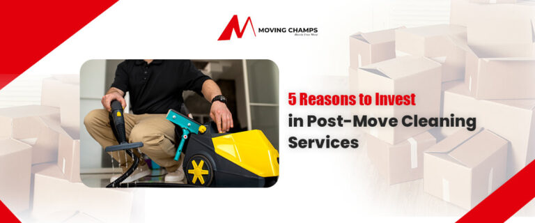 5 Reasons to Invest in Post Move Cleaning Services
