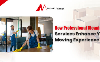 How Professional Cleaning Services Enhance Your Moving Experience