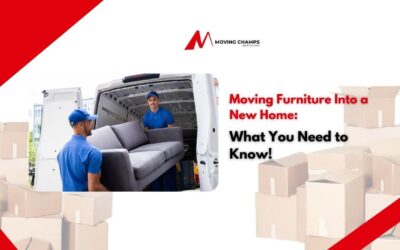 Moving Furniture Into a New Home: What You Need to Know