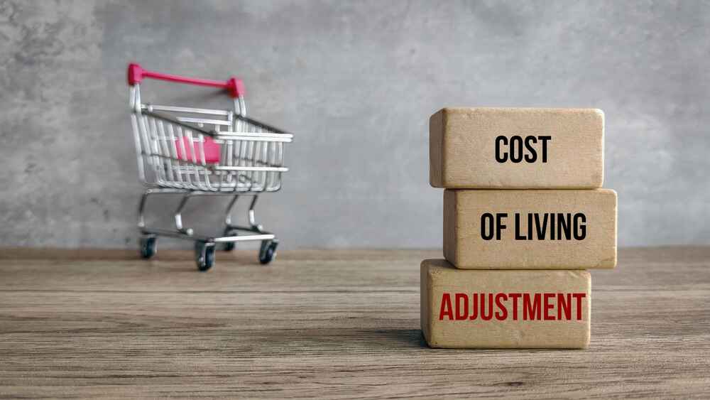 Illustration Of Cost Of Living Adjustment
