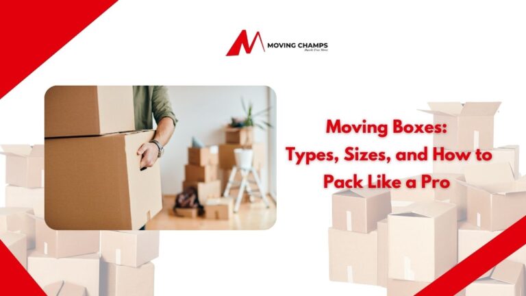 Moving Boxes: Types, Sizes and How to Pack Like a Pro