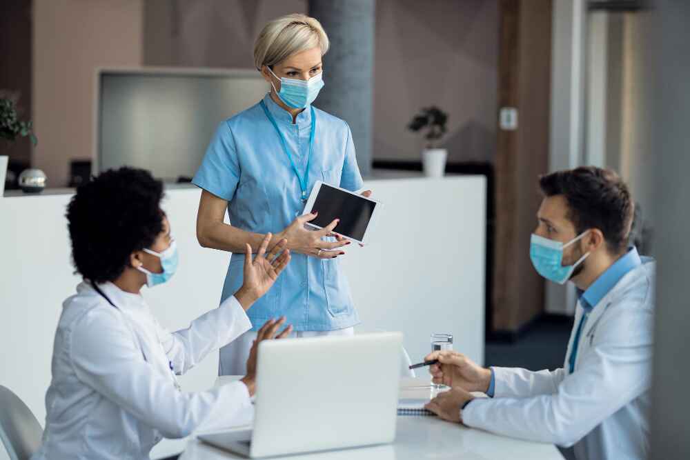 Australian healthcare professionals meeting